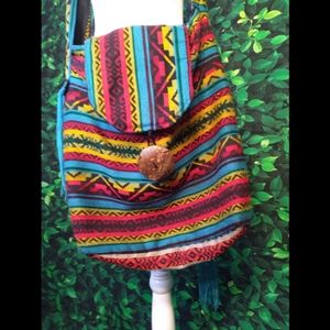 Susan Dina Crossbody large hippie/boho bag